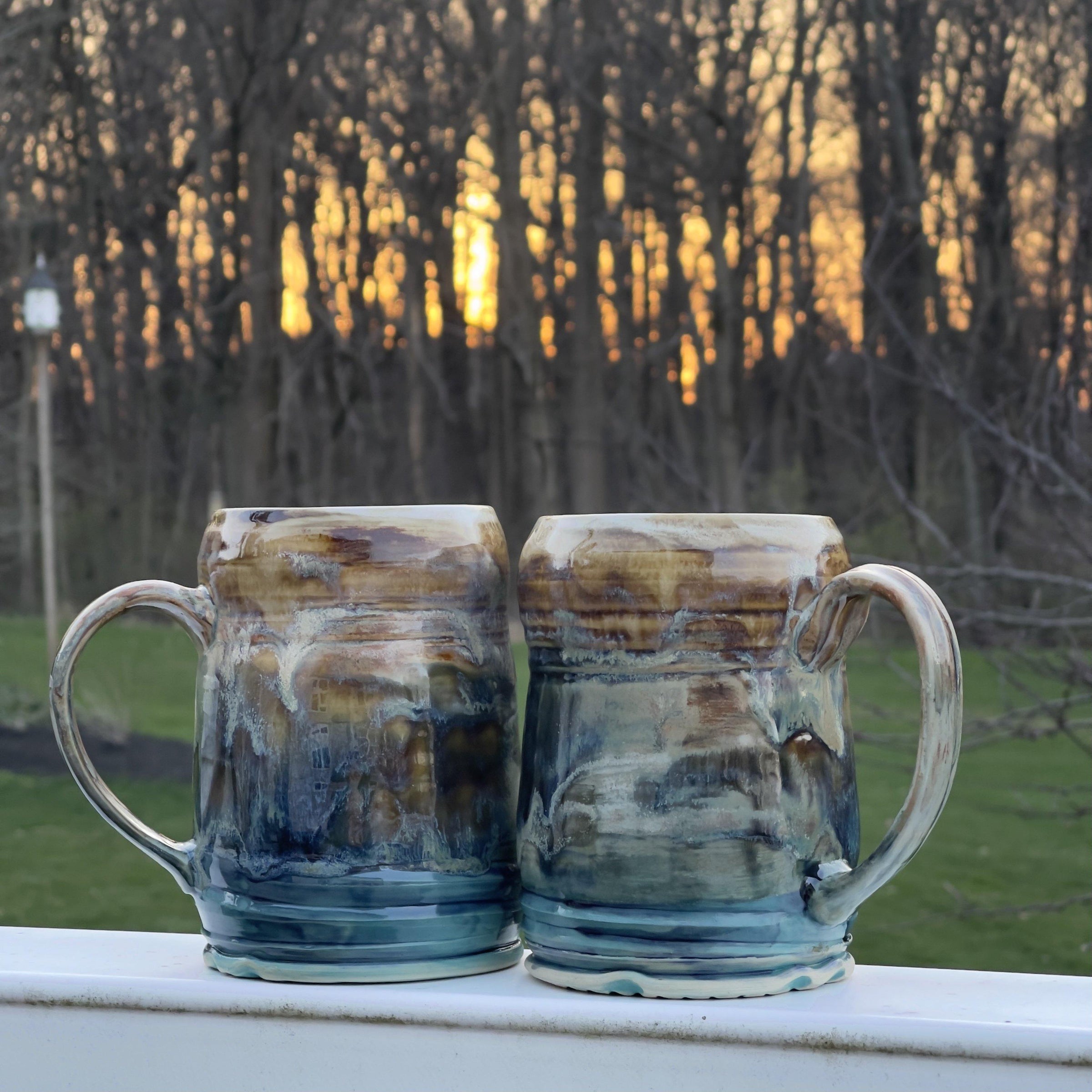 Beer Steins - Meghan Bergman Ceramics