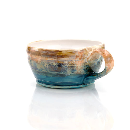 Latte / Cappuccino Mug 12 oz - Ocean Sunset