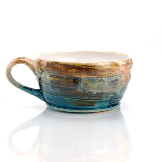 Latte / Cappuccino Mug 12 oz - Ocean Sunset