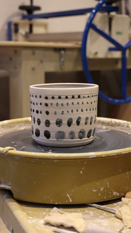Planter Pot 6" - Spots