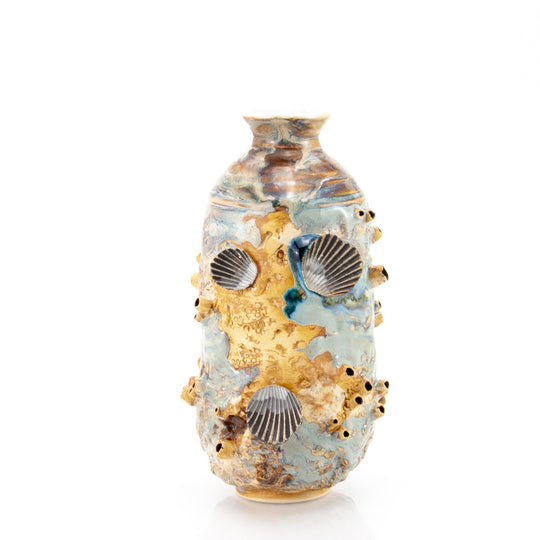 Barnacle Vase - Oyster Pearl