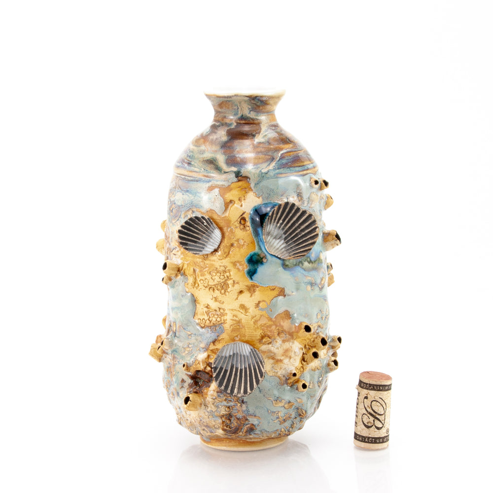Barnacle Vase - Oyster Pearl