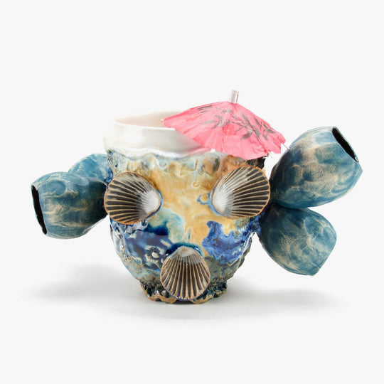 Ceramic Cup 12 oz | Low Tide Barnacle Cup - Meghan Bergman Ceramics - Handmade Pottery & Ceramic Fine Art in Kennett Square, PA