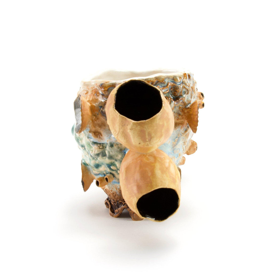 Ceramic Cup 12 oz | Sandy Barnacle Cup - Meghan Bergman Ceramics - Handmade Pottery & Ceramic Fine Art in Kennett Square, PA