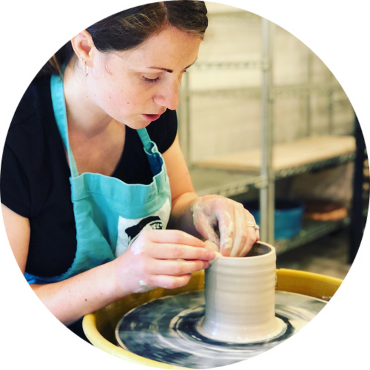 Throw on the Pottery Wheel - Private lessons for all experience levels
