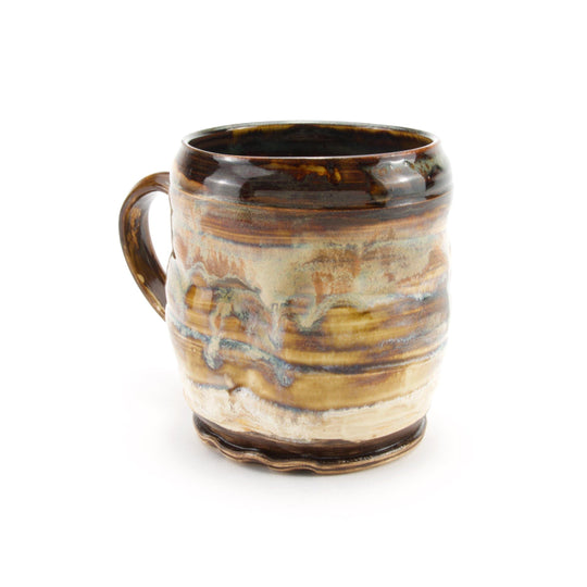 Ceramic Coffee Mug 16 oz | Oyster Pearl Mug - Meghan Bergman Ceramics