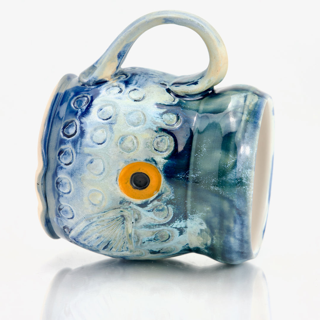 Mug 16 oz - Blue Ocean Fish Mug