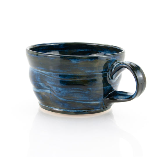 Latte / Cappuccino Mug 12 oz - Deep Blue