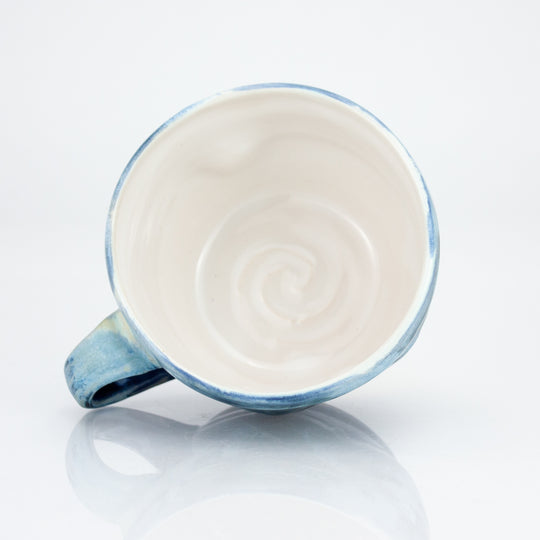 Latte / Cappuccino Mug 12 oz - Blue Ocean