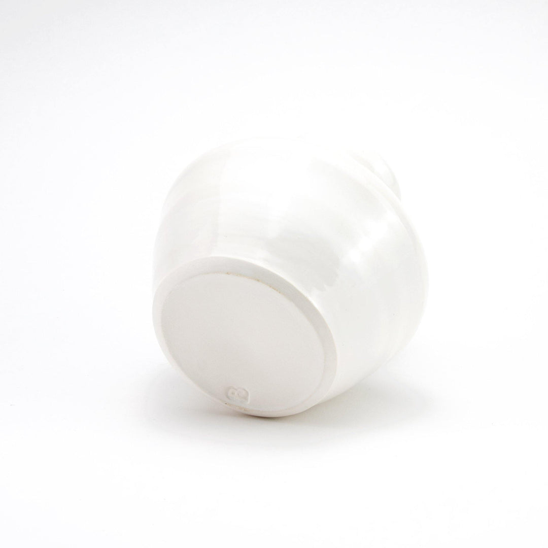 Ceramic Vase | White Bud Vase - Meghan Bergman Ceramics